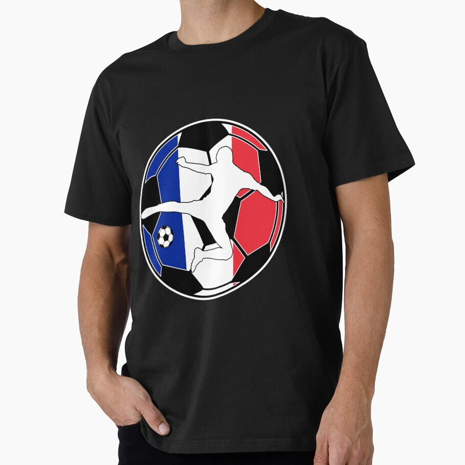 Football Action | France by Mahkor Unisex T-shirt, Sweatshirt, Hoodie, Long Sleeve Tee - T-Shirt, Sweatshirt, Hoodie