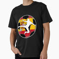 Football Action | Spain by Mahkor Unisex T-shirt, Sweatshirt, Hoodie, Long Sleeve Tee - T-Shirt, Sweatshirt, Hoodie