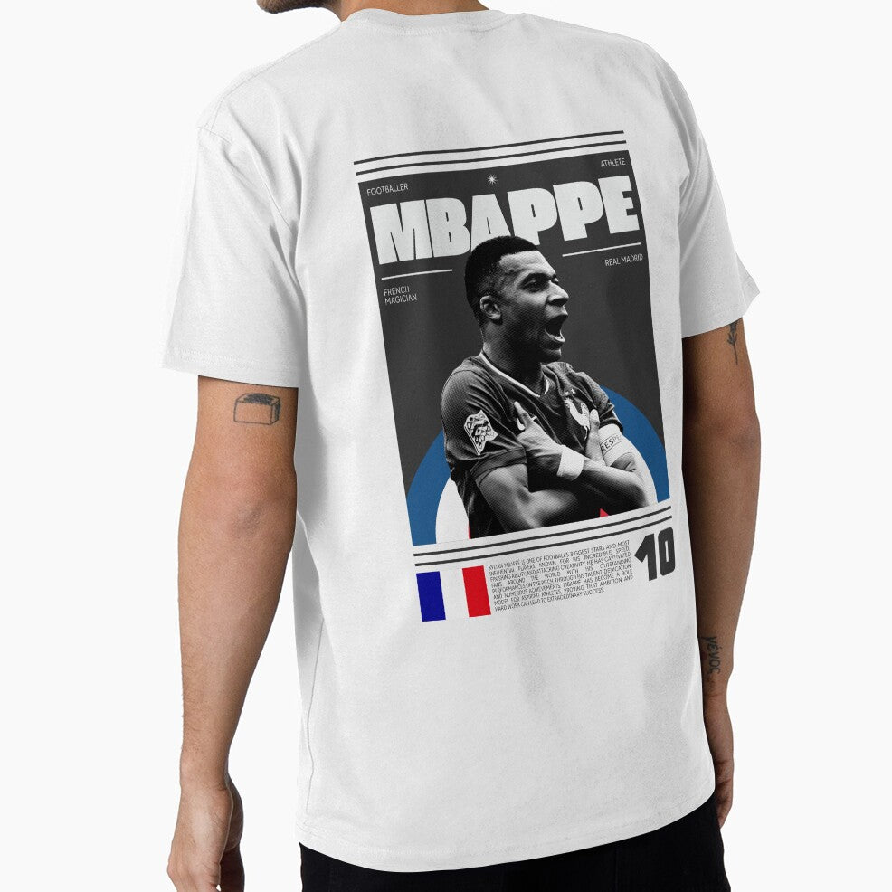 kylian mbappe vintage by CoolKittyCat8 Unisex T-shirt, Sweatshirt, Hoodie, Long Sleeve Tee - T-Shirt, Sweatshirt, Hoodie