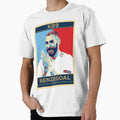 BENZEGOAL - KB9 - French Football Team - Karim Benzema Fan Art by WooW Design Effect Unisex T-shirt, Sweatshirt, Hoodie, Long Sleeve Tee - T-Shirt, Sweatshirt, Hoodie