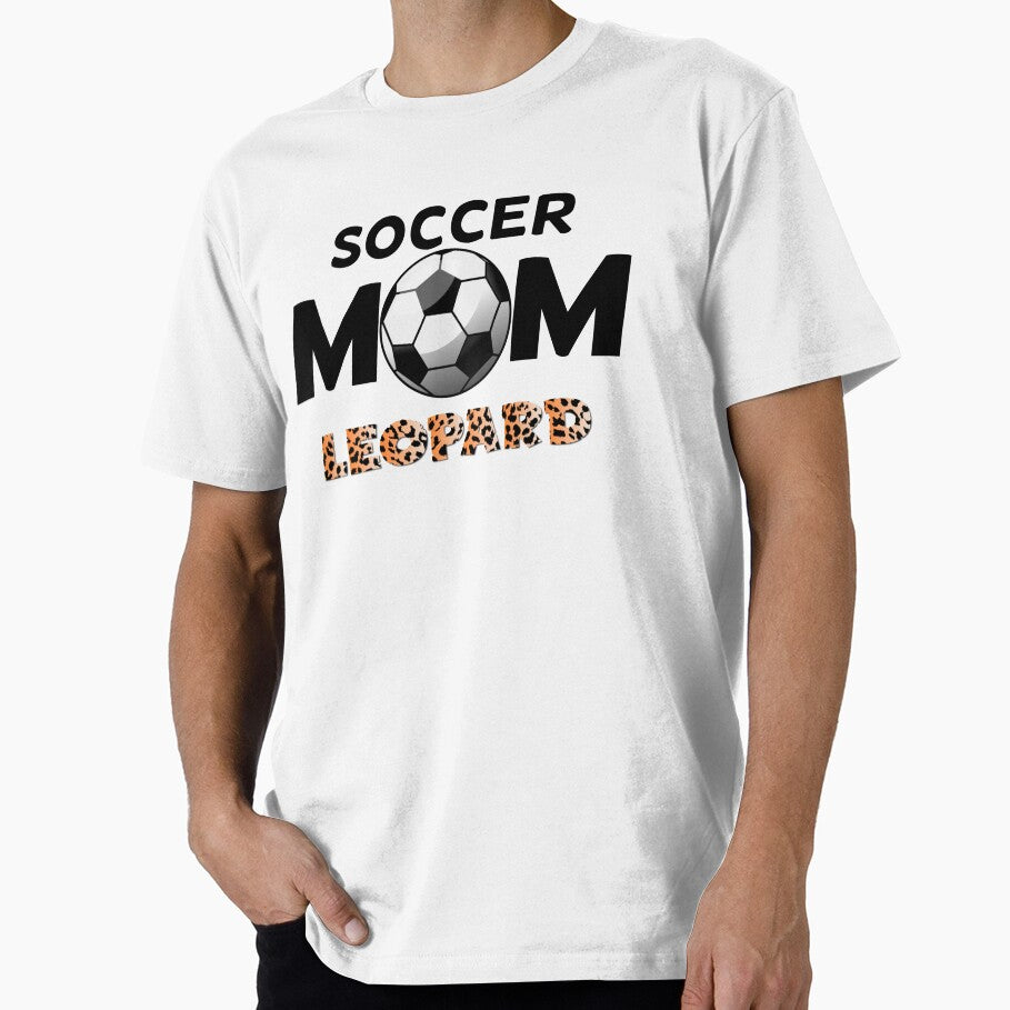 Soccer Mom Leopard Funny Softball Mom Mother's Day 2021 by Gamers Hub Unisex T-shirt, Sweatshirt, Hoodie, Long Sleeve Tee - T-Shirt, Sweatshirt, Hoodie