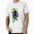 Brazil football by Apex-tees Unisex T-shirt, Sweatshirt, Hoodie, Long Sleeve Tee - T-Shirt, Sweatshirt, Hoodie
