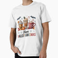 Happy Hallothanksmas Holiday Season by LUCKYJEFFREY Unisex T-shirt, Sweatshirt, Hoodie, Long Sleeve Tee - T-Shirt, Sweatshirt, Hoodie