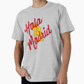 Hala Madrid - Spanish Football Heritage & Passion Design by positivitymed Unisex T-shirt, Sweatshirt, Hoodie, Long Sleeve Tee - T-Shirt, Sweatshirt, Hoodie