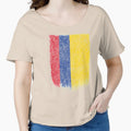 Colombian Flag Shirt Colombia Flag T shirt Grunge Retro Design by cgocgy Unisex T-shirt, Sweatshirt, Hoodie, Long Sleeve Tee - T-Shirt, Sweatshirt, Hoodie