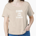 Dibs On The Coach Soccer by KoolMoDee Unisex T-shirt, Sweatshirt, Hoodie, Long Sleeve Tee - T-Shirt, Sweatshirt, Hoodie