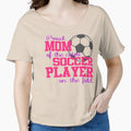 Proud Mom Of The Cutest Soccer Player On The Field by adametzb Unisex T-shirt, Sweatshirt, Hoodie, Long Sleeve Tee - T-Shirt, Sweatshirt, Hoodie