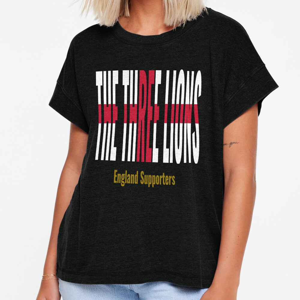 The Three Lions by JR78 Unisex T-shirt, Sweatshirt, Hoodie, Long Sleeve Tee - T-Shirt, Sweatshirt, Hoodie