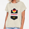 GERMANY FLAG SHIELD by MarkMotta Unisex T-shirt, Sweatshirt, Hoodie, Long Sleeve Tee - T-Shirt, Sweatshirt, Hoodie