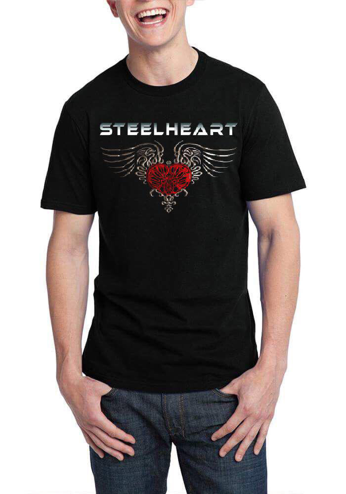 Steel Heart Half Sleeve Black T-Shirts, Hoodie, Sweatshirt - T-Shirt, Sweatshirt, Hoodie