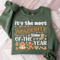 T'S Most Time Year Shirt Xmas Gingerbread 100% Cotton Fabric Classic T-Shirts, Hoodie, Sweatshirt - T-Shirt, Sweatshirt, Hoodie