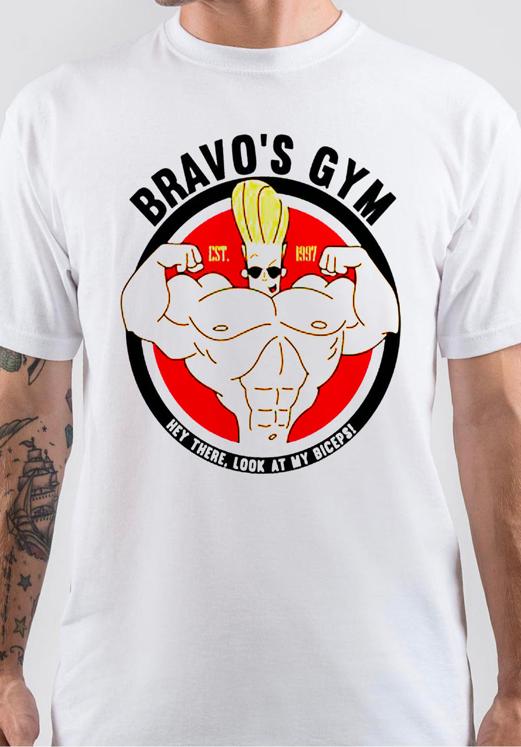 Johnny Bravo Style010 T-Shirts, Hoodie, Sweatshirt - T-Shirt, Sweatshirt, Hoodie