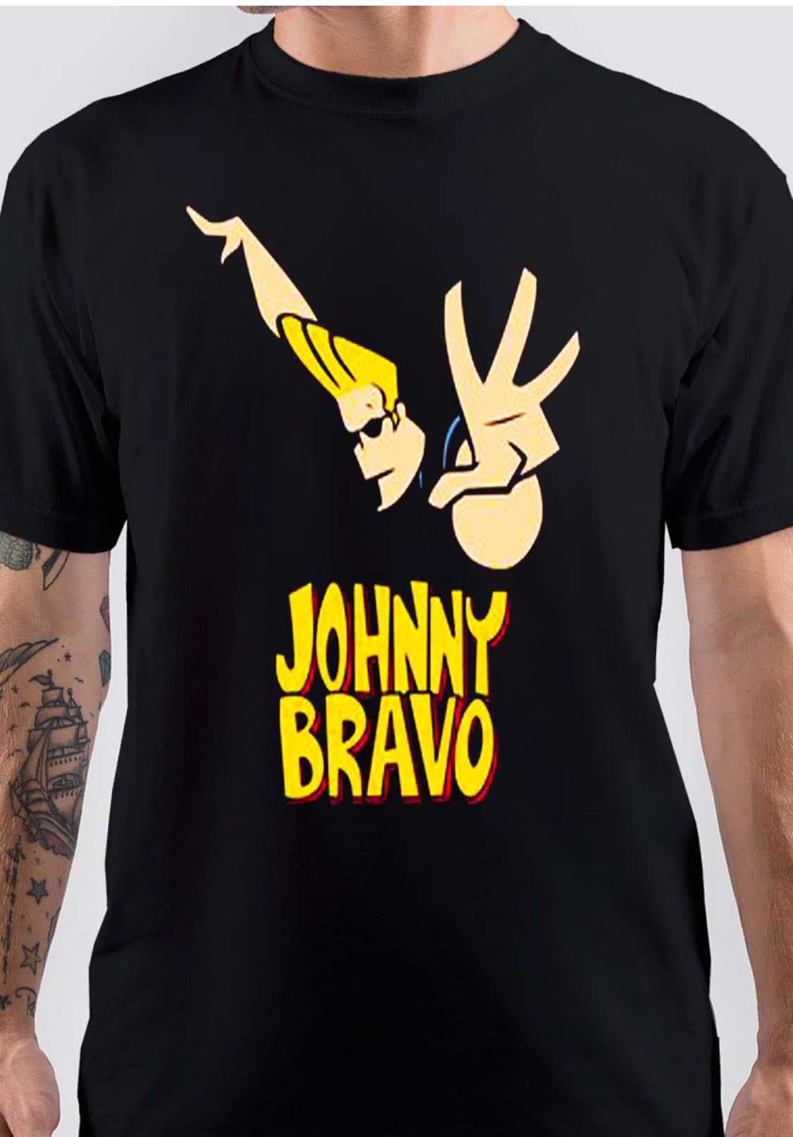 Johnny Bravo Style008 T-Shirts, Hoodie, Sweatshirt - T-Shirt, Sweatshirt, Hoodie