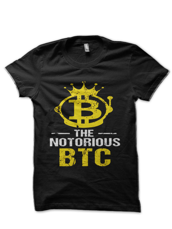 Funny Notorious BTC Bitcoin Crypto Black T-Shirts, Hoodie, Sweatshirt - T-Shirt, Sweatshirt, Hoodie