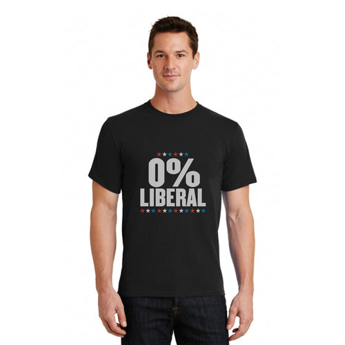 0 Liberal Donald Trump Mens Tee for Women - Fan Favorite