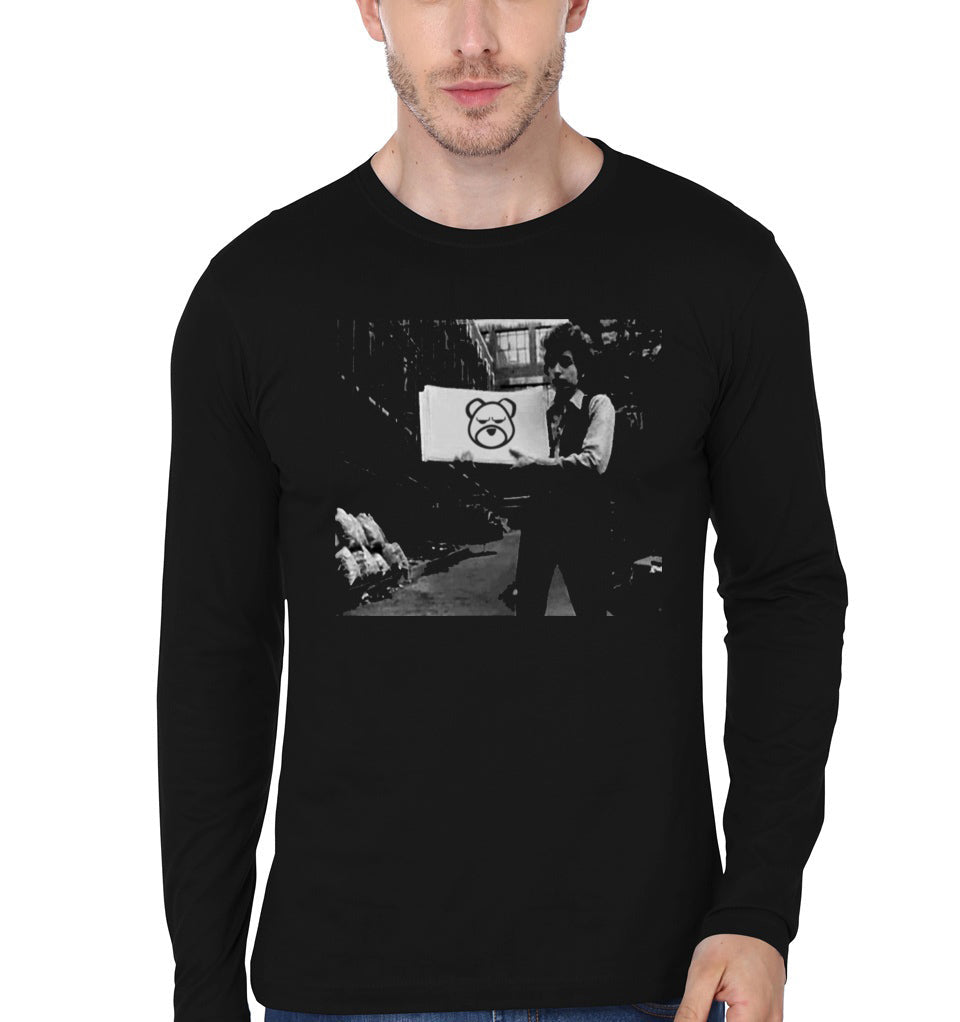 Bob Dylan Ft Bear Black Full Sleeve T-Shirts, Hoodie, Sweatshirt - T-Shirt, Sweatshirt, Hoodie
