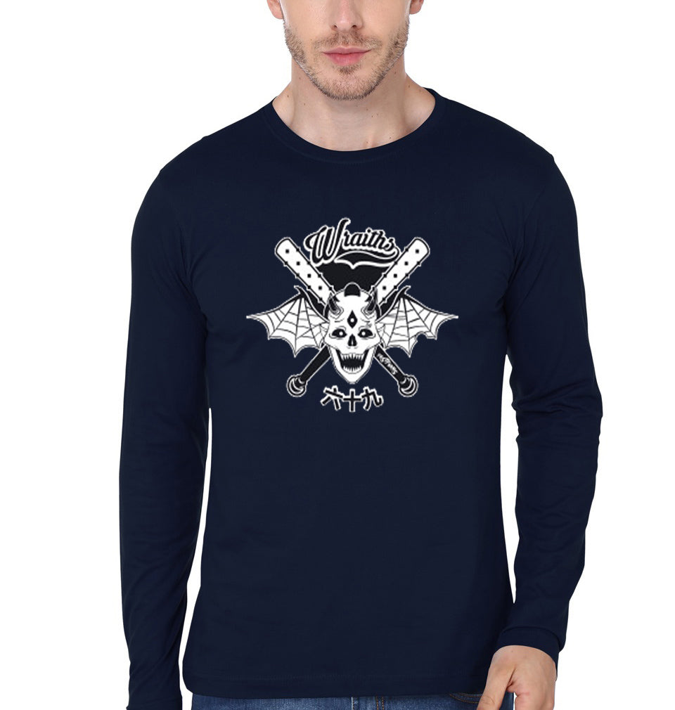 Wraiths Navy Blue Full Sleeve T-Shirts, Hoodie, Sweatshirt - T-Shirt, Sweatshirt, Hoodie