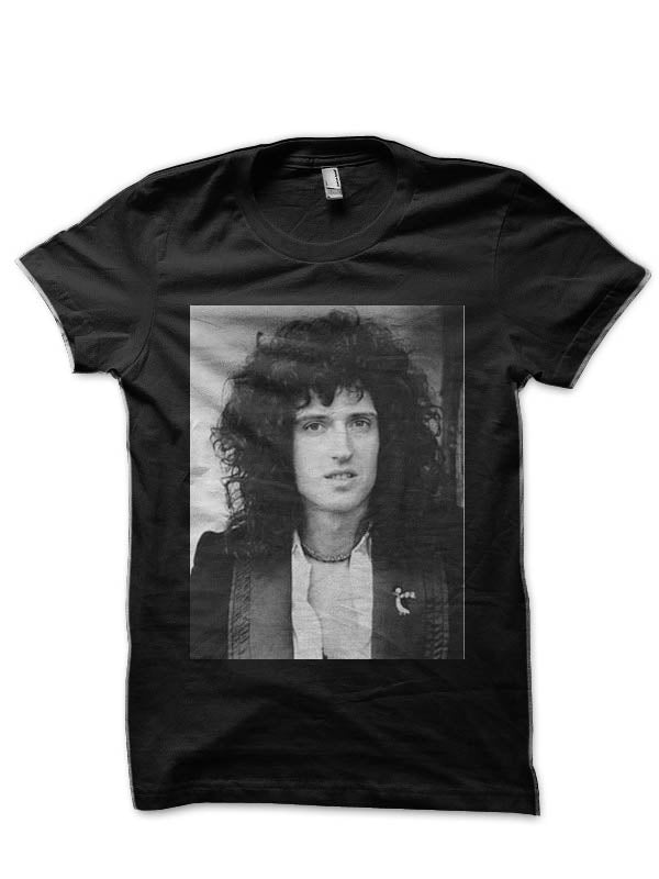 Brian May Black Half Sleeve Style001 T-Shirts, Hoodie, Sweatshirt - T-Shirt, Sweatshirt, Hoodie
