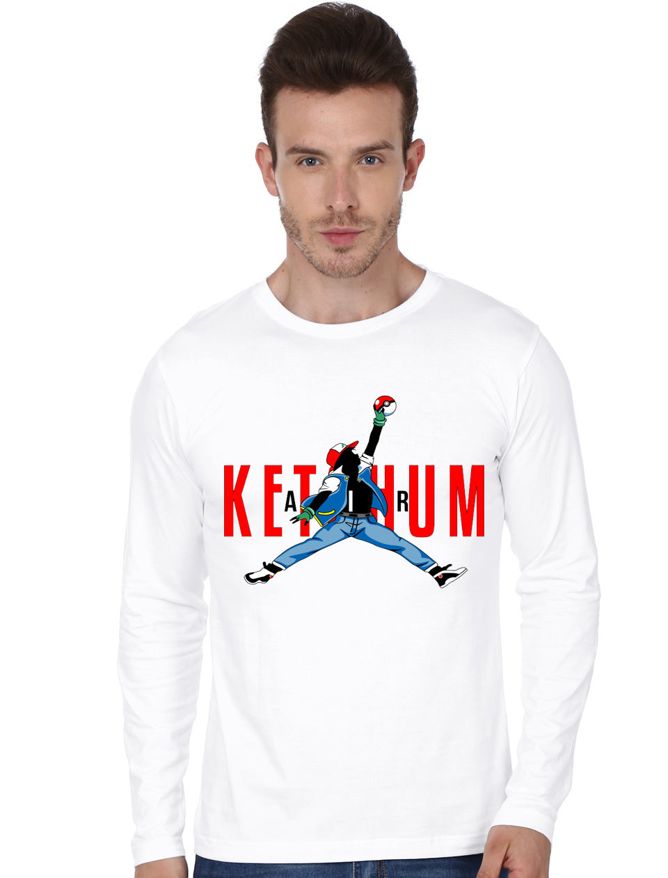 AIR KETCHUM White Full Sleeve T-Shirts, Hoodie, Sweatshirt - T-Shirt, Sweatshirt, Hoodie