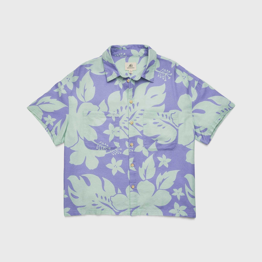 Tess Floral Slub Shirt Baby Lilac Combo T-Shirts, Hoodie, Sweatshirt - T-Shirt, Sweatshirt, Hoodie