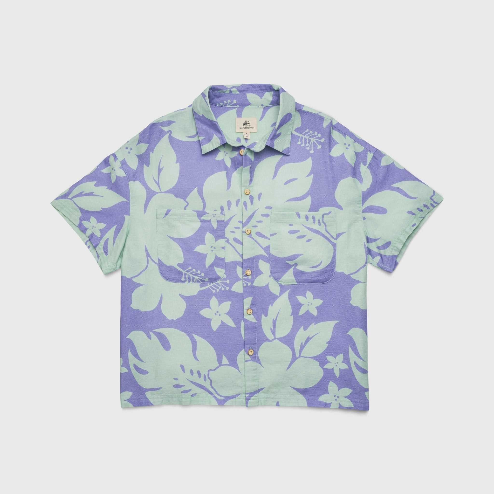 Tess Floral Slub Shirt Baby Lilac Combo T-Shirts, Hoodie, Sweatshirt - T-Shirt, Sweatshirt, Hoodie