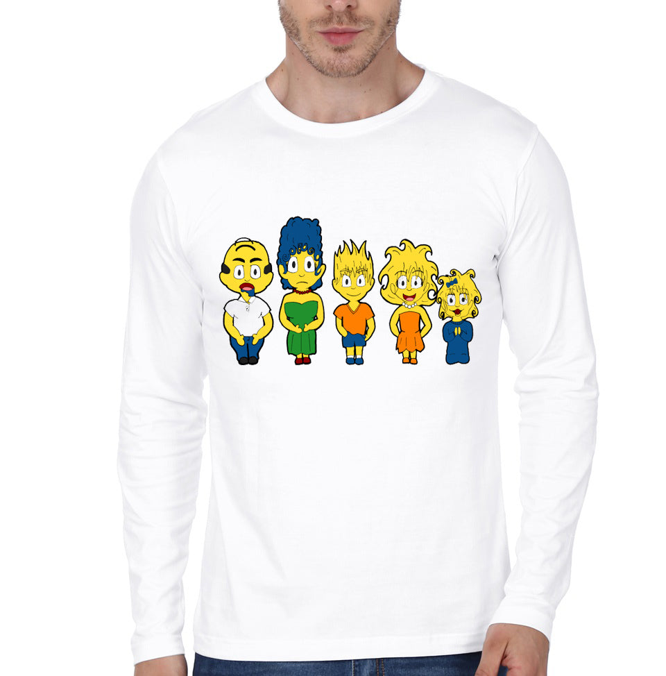 Junglhouse Chibi  Simpsons Version 2 White T-Shirts, Hoodie, Sweatshirt - T-Shirt, Sweatshirt, Hoodie