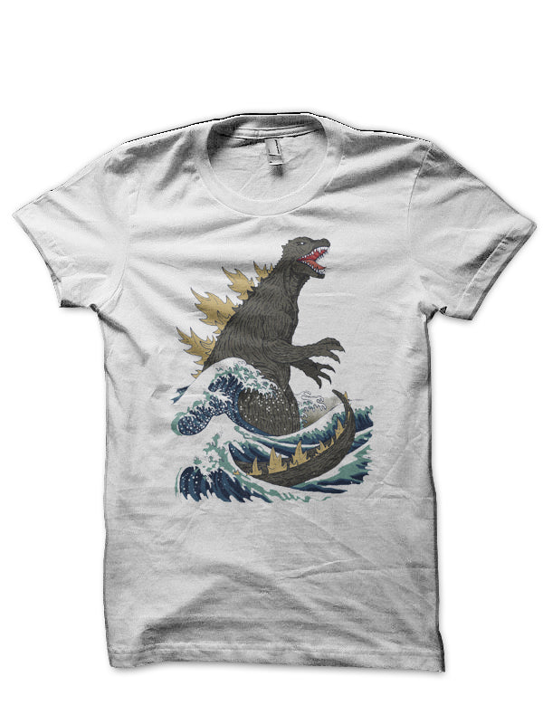Great Godzilla Off Kanagawa V2 T-Shirts, Hoodie, Sweatshirt - T-Shirt, Sweatshirt, Hoodie