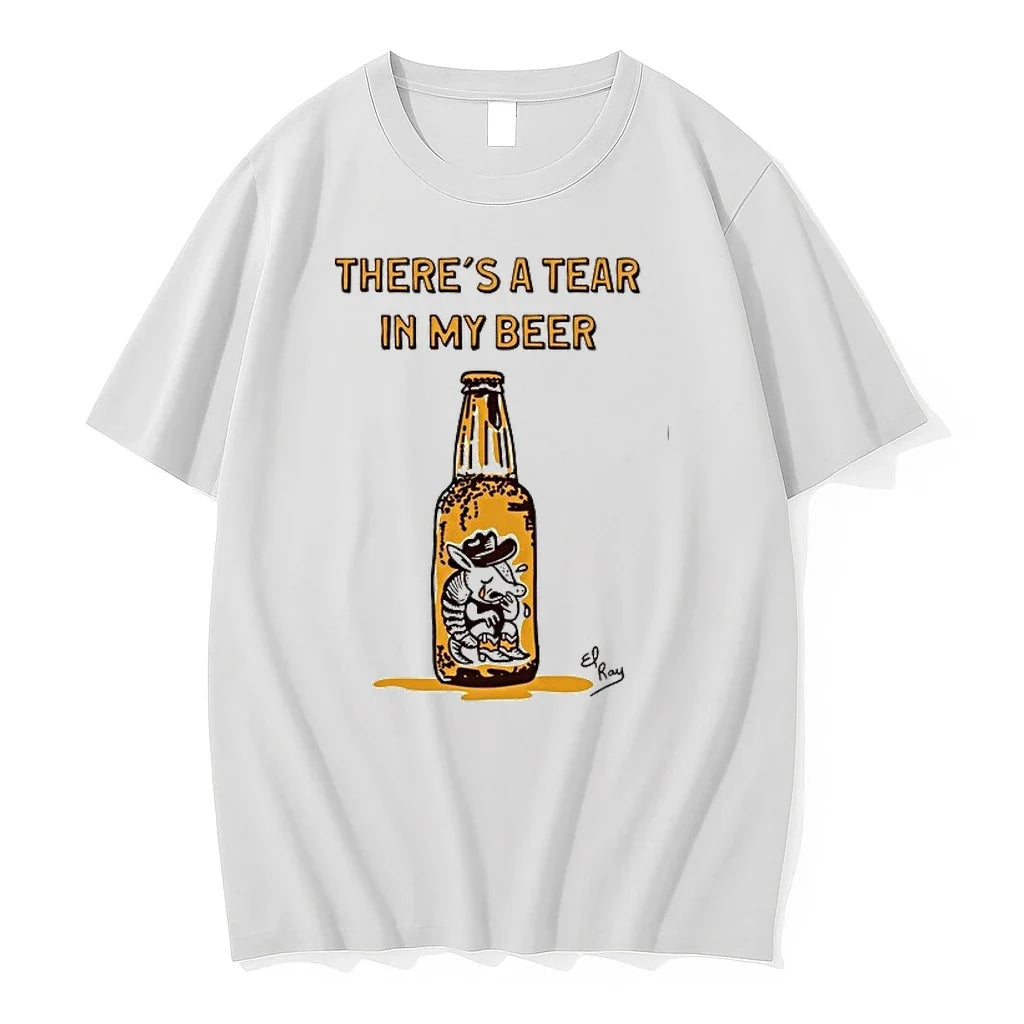 Theres A Tear In My Beer Cowboy Armadillo 0 Tshirts Sweater Unisex T-shirt, Sweatshirt, Hoodie, Long Sleeve Tee - T-Shirt, Sweatshirt, Hoodie