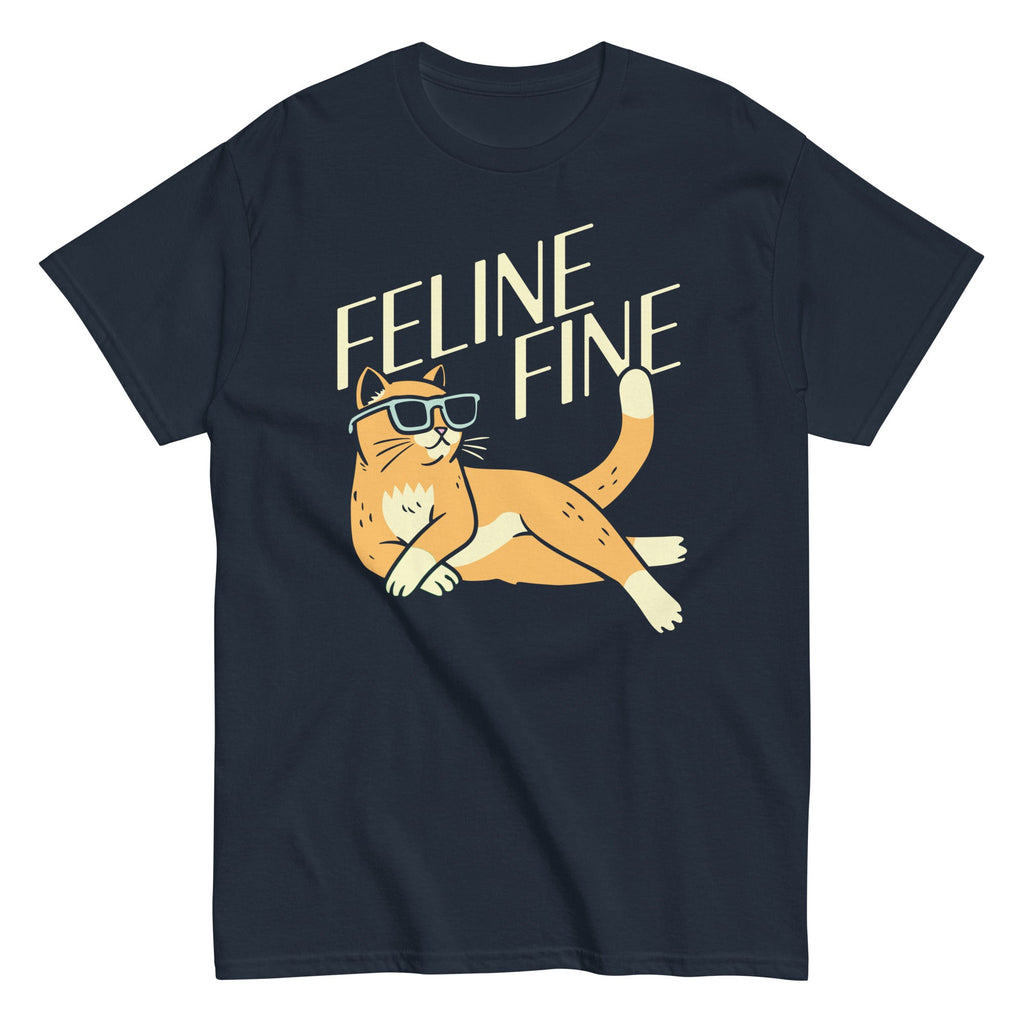 Feline Fine Classic T-Shirts, Hoodie, Sweatshirt - T-Shirt, Sweatshirt, Hoodie