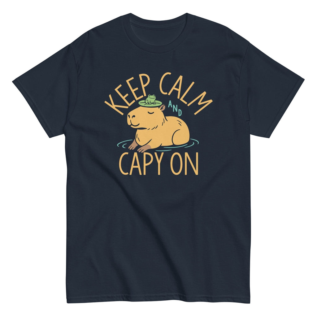 Keep Calm Capy Classic T-Shirts, Hoodie, Sweatshirt - T-Shirt, Sweatshirt, Hoodie