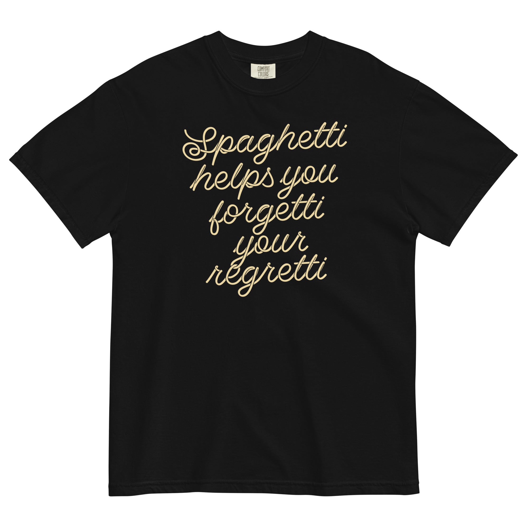 Spaghetti Helps You Forgetti Your Regretti Relaxed Fit T-Shirts, Hoodie, Sweatshirt - T-Shirt, Sweatshirt, Hoodie