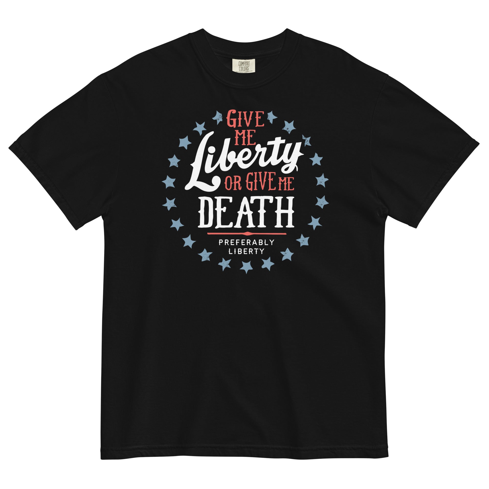 Liberty Death Preferably Liberty Relaxed Fit T-Shirts, Hoodie, Sweatshirt - T-Shirt, Sweatshirt, Hoodie