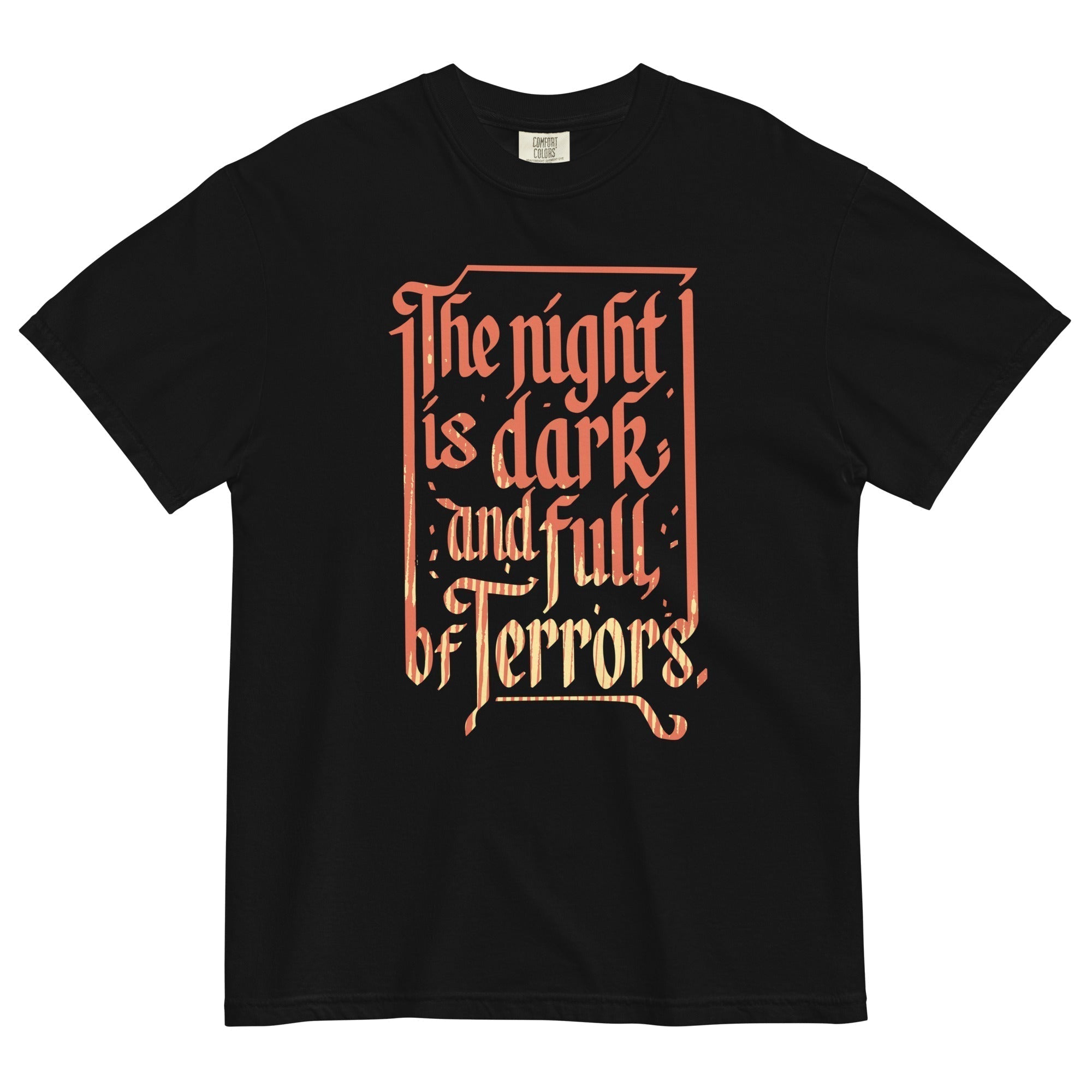 Night Is Dark Full Terrors Relaxed Fit T-Shirts, Hoodie, Sweatshirt - T-Shirt, Sweatshirt, Hoodie
