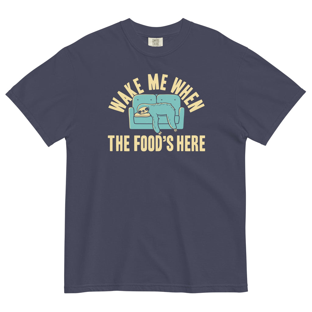 Wake Me When Food'S Here Relaxed Fit T-Shirts, Hoodie, Sweatshirt - T-Shirt, Sweatshirt, Hoodie