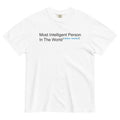 Most Intelligent Person World Citation Needed Relaxed Fit T-Shirts, Hoodie, Sweatshirt - T-Shirt, Sweatshirt, Hoodie