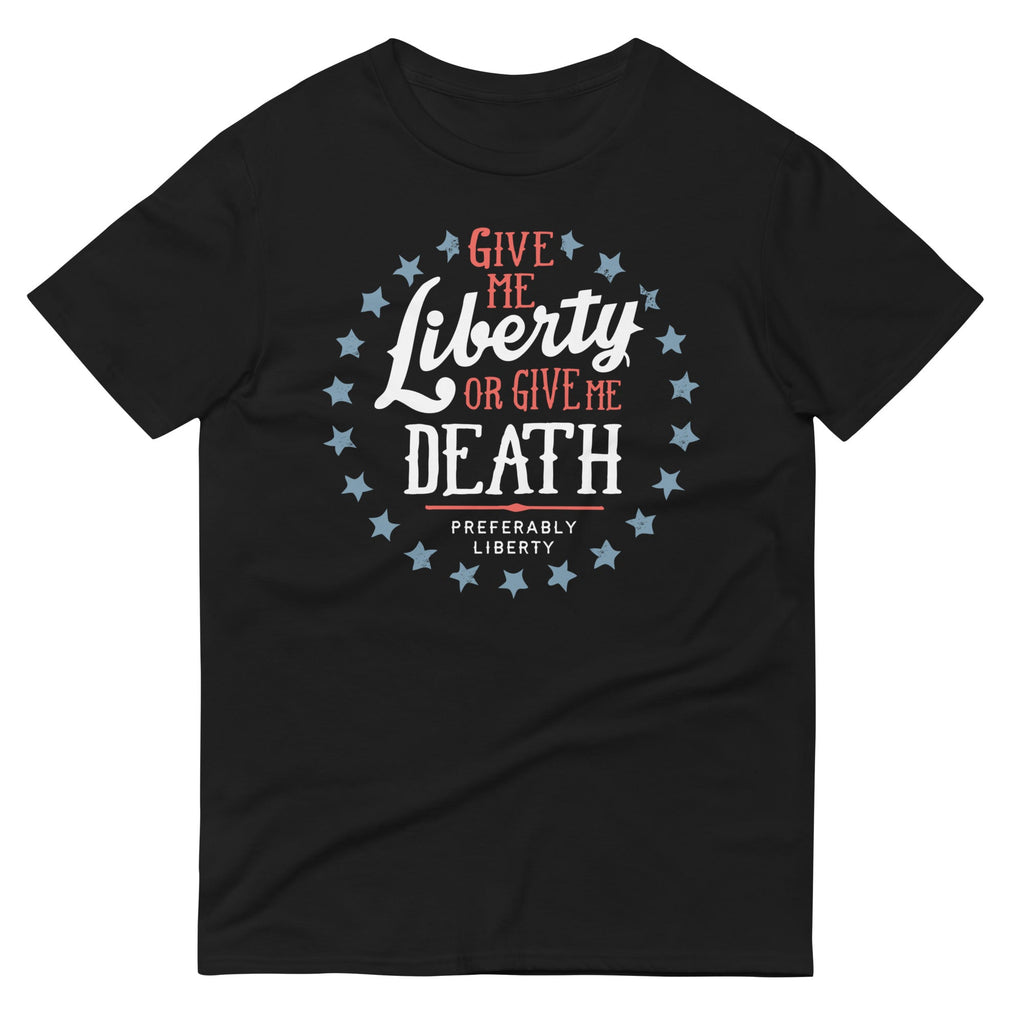 Liberty Death Preferably Liberty Signature T-Shirts, Hoodie, Sweatshirt - T-Shirt, Sweatshirt, Hoodie