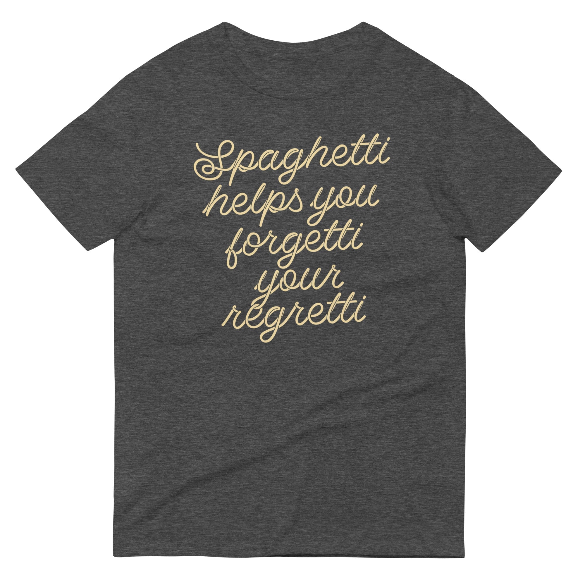 Spaghetti Helps You Forgetti Your Regretti Signature T-Shirts, Hoodie, Sweatshirt - T-Shirt, Sweatshirt, Hoodie