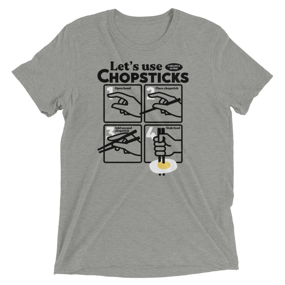 Let'S Use Chopsticks Tri Blend T-Shirts, Hoodie, Sweatshirt - T-Shirt, Sweatshirt, Hoodie