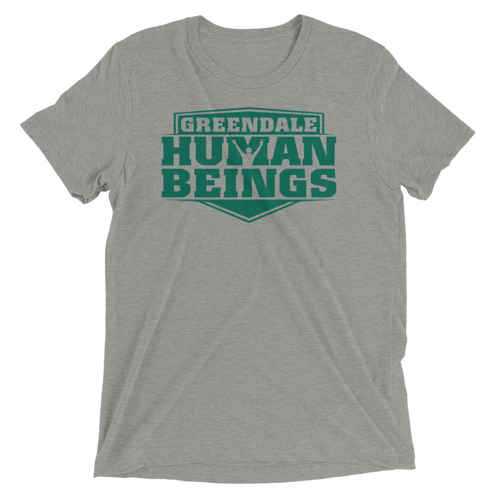 Greendale Human Beings Tri Blend T-Shirts, Hoodie, Sweatshirt - T-Shirt, Sweatshirt, Hoodie