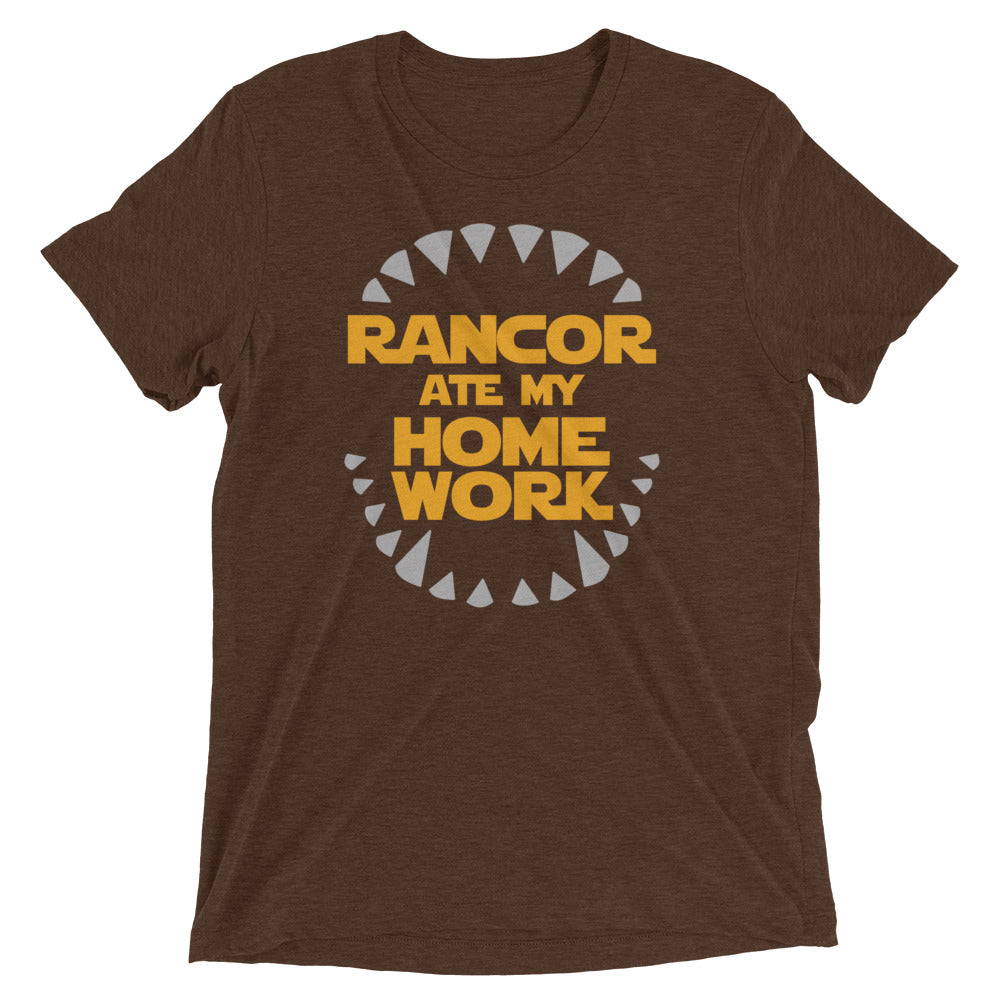 Rancor Ate My Homework Tri Blend T-Shirts, Hoodie, Sweatshirt - T-Shirt, Sweatshirt, Hoodie