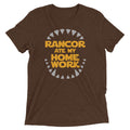 Rancor Ate My Homework Tri Blend T-Shirts, Hoodie, Sweatshirt - T-Shirt, Sweatshirt, Hoodie