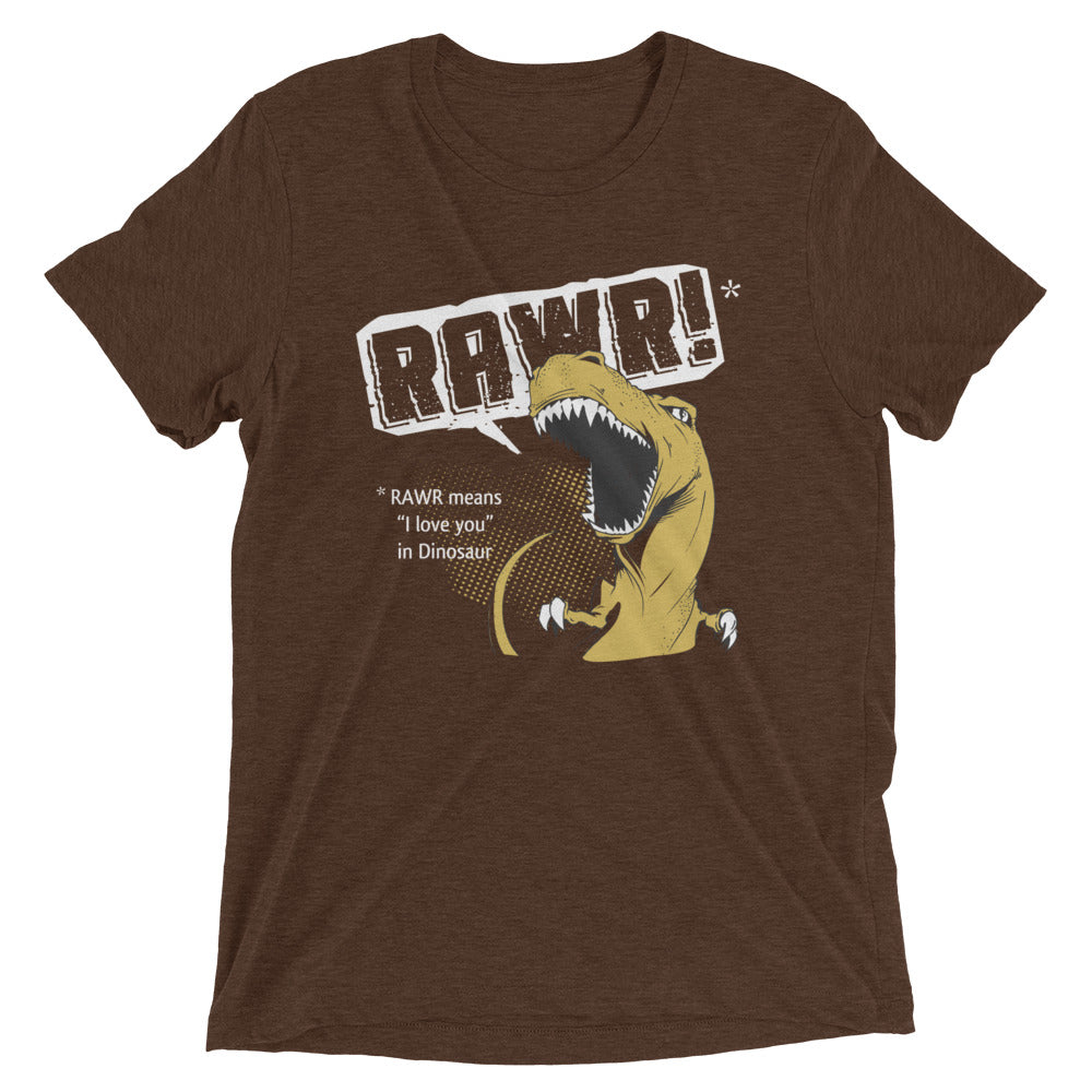 Rawr Means I Love You Tri Blend T-Shirts, Hoodie, Sweatshirt - T-Shirt, Sweatshirt, Hoodie