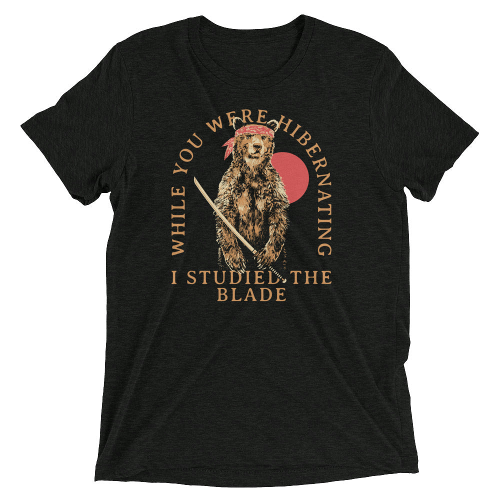 I Studied Blade Tri Blend T-Shirts, Hoodie, Sweatshirt - T-Shirt, Sweatshirt, Hoodie