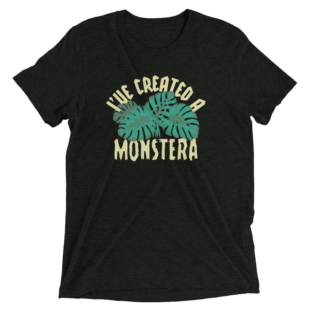 I'Ve Created Monstera Tri Blend T-Shirts, Hoodie, Sweatshirt - T-Shirt, Sweatshirt, Hoodie