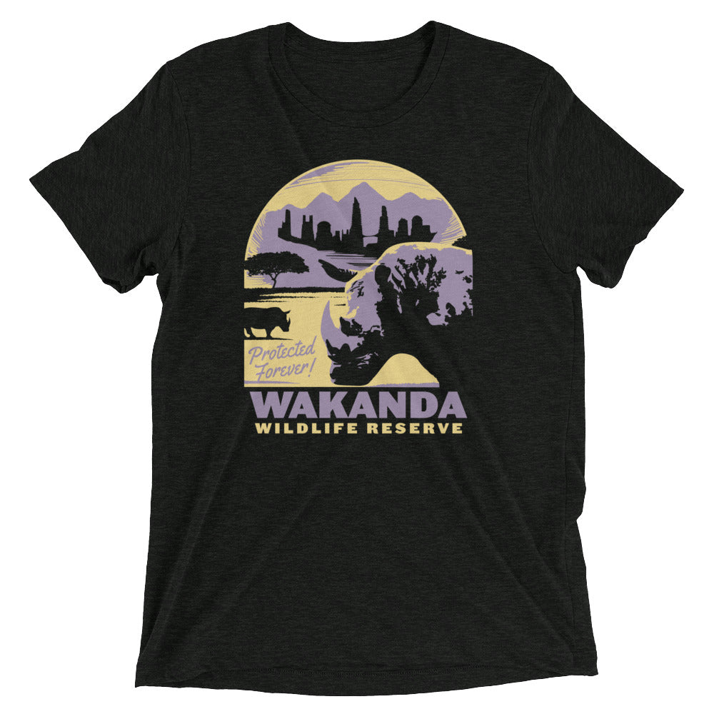 Wakanda Wildlife Reserve Tri Blend T-Shirts, Hoodie, Sweatshirt - T-Shirt, Sweatshirt, Hoodie