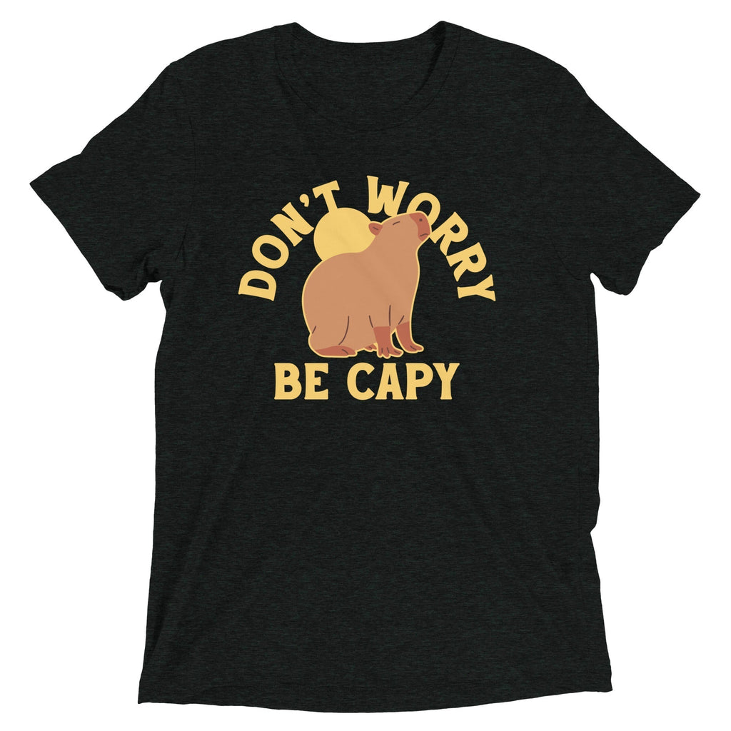 Don'T Worry Be Capy Tri Blend T-Shirts, Hoodie, Sweatshirt - T-Shirt, Sweatshirt, Hoodie