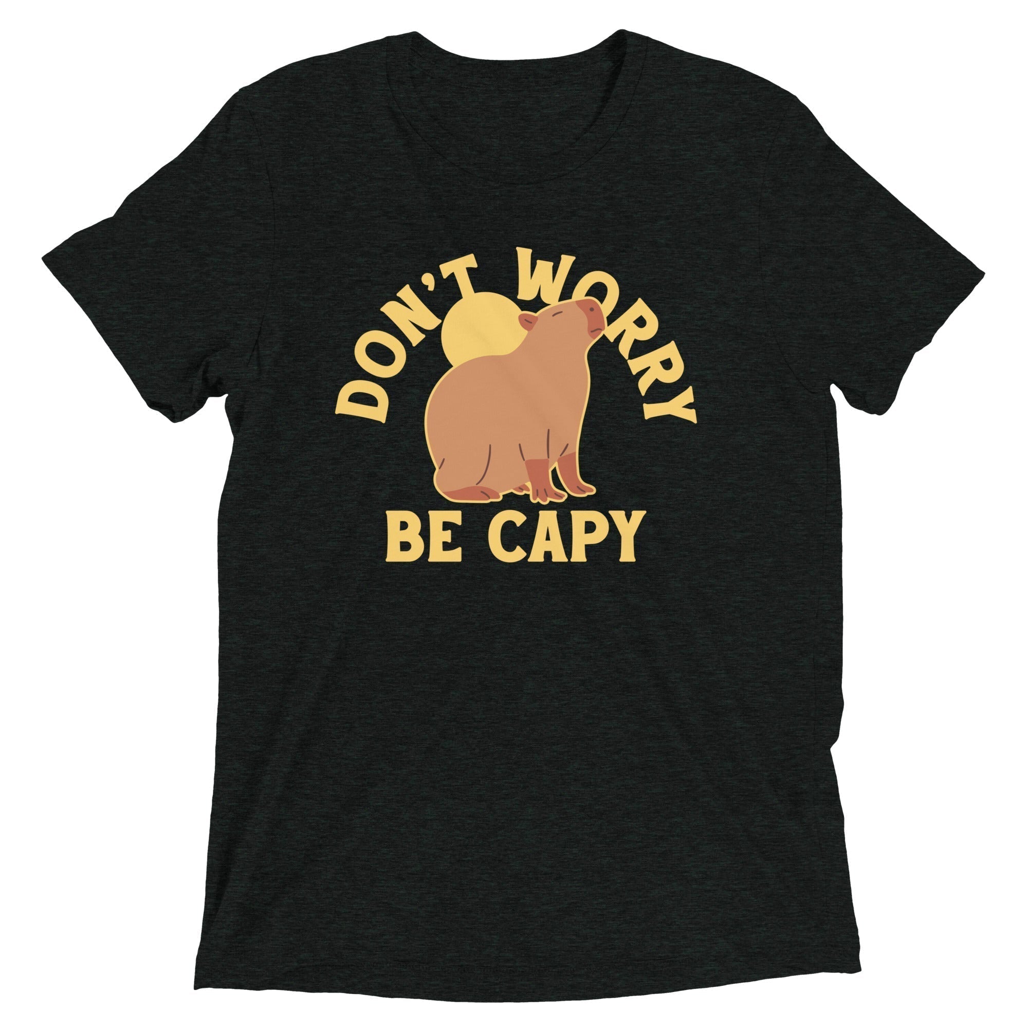 Don'T Worry Be Capy Tri Blend T-Shirts, Hoodie, Sweatshirt - T-Shirt, Sweatshirt, Hoodie