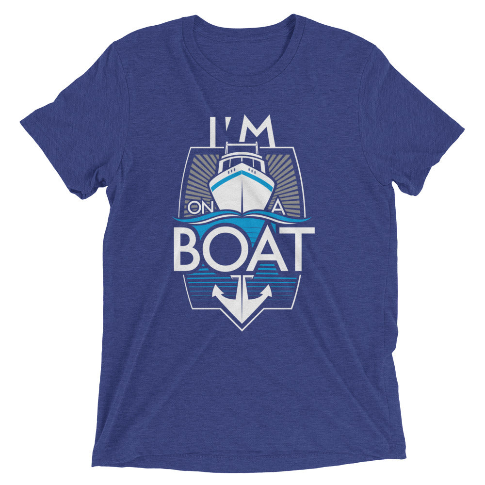 I'M Boat Tri Blend T-Shirts, Hoodie, Sweatshirt - T-Shirt, Sweatshirt, Hoodie