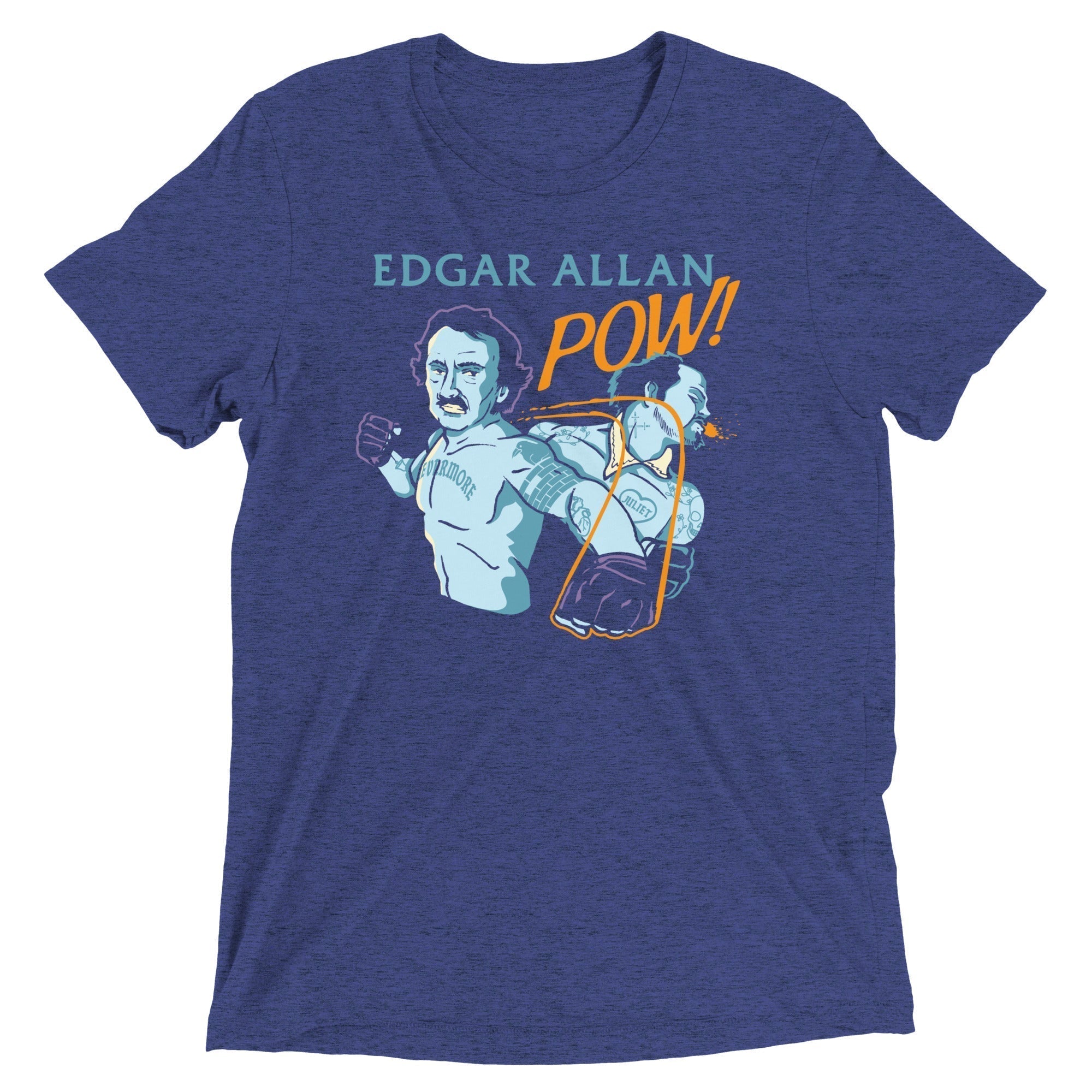Edgar Allan Pow! Tri Blend T-Shirts, Hoodie, Sweatshirt - T-Shirt, Sweatshirt, Hoodie