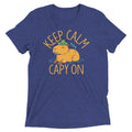 Keep Calm Capy Tri Blend T-Shirts, Hoodie, Sweatshirt - T-Shirt, Sweatshirt, Hoodie